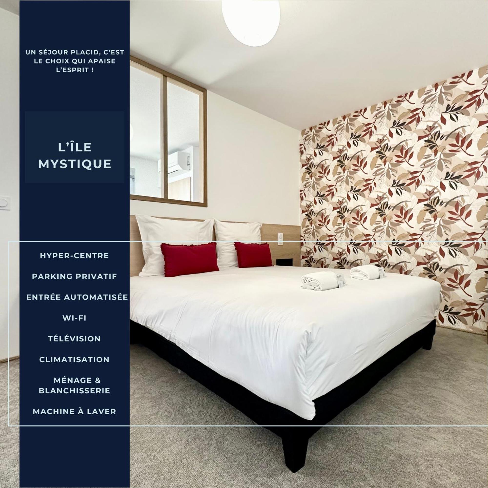L'ile Mystique - - Parking Prive - Neuf - Clim * Mont-de-Marsan